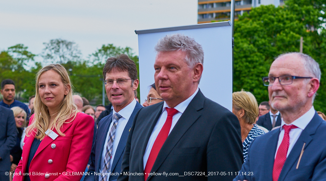 11. Mai 2017 - Grundsteinlegung für die LOGE und dem Kulturquadrat in Neuperlach